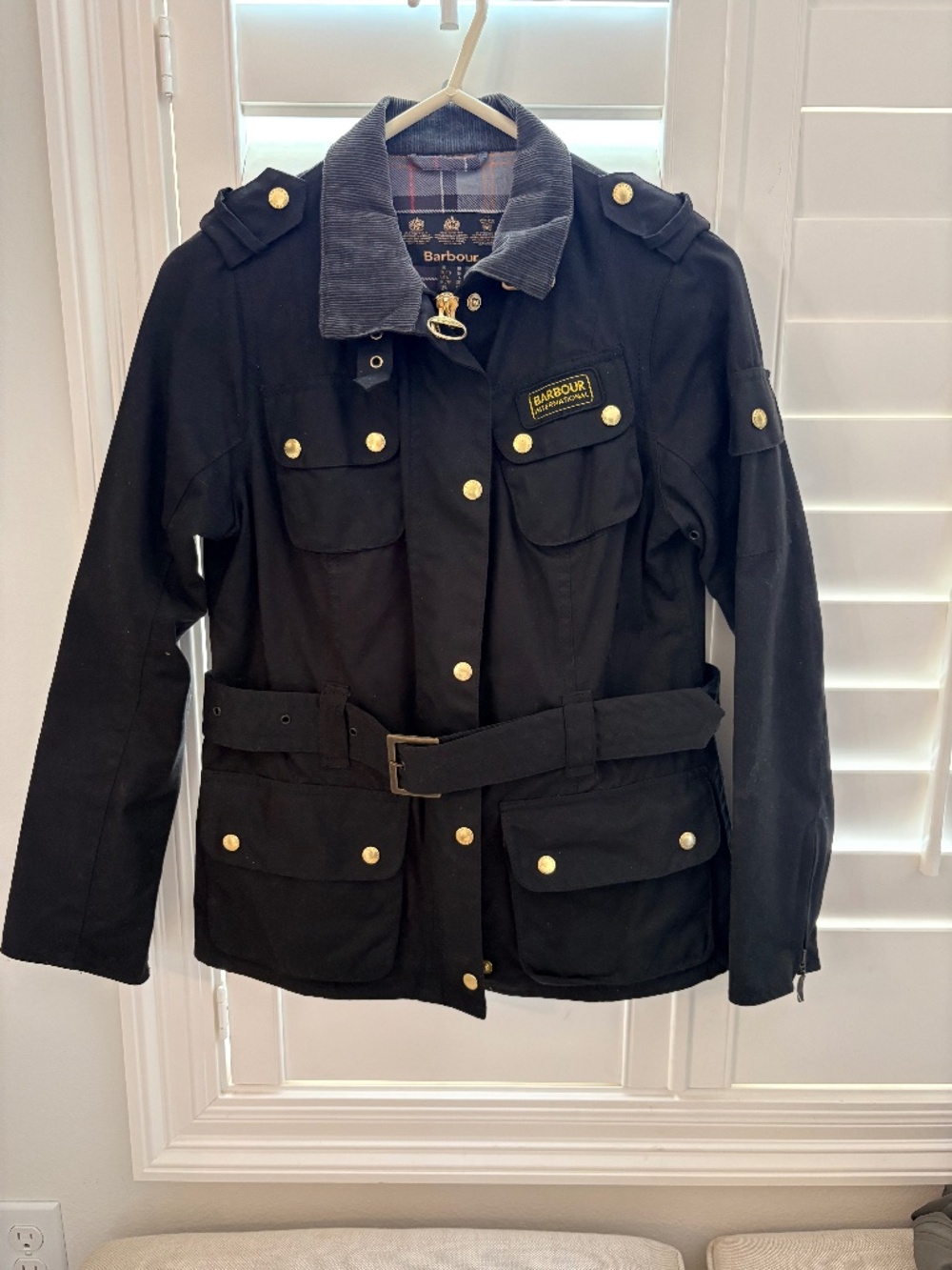 Barbour Tartan Authentic Wax Jacket